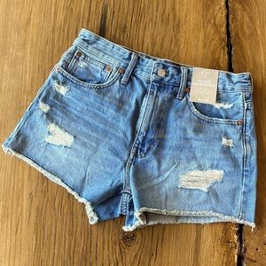 NET Madewell relaxed denim shorts in size 27.